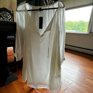 NWT banana republic linen dress